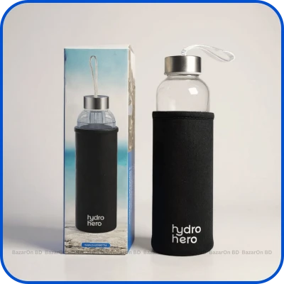 Hydro Hero Glass Bottle – 500ml secondary