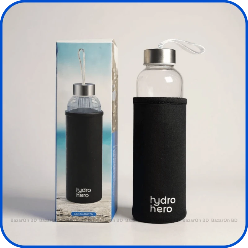Hydro Hero Glass Bottle – 500ml